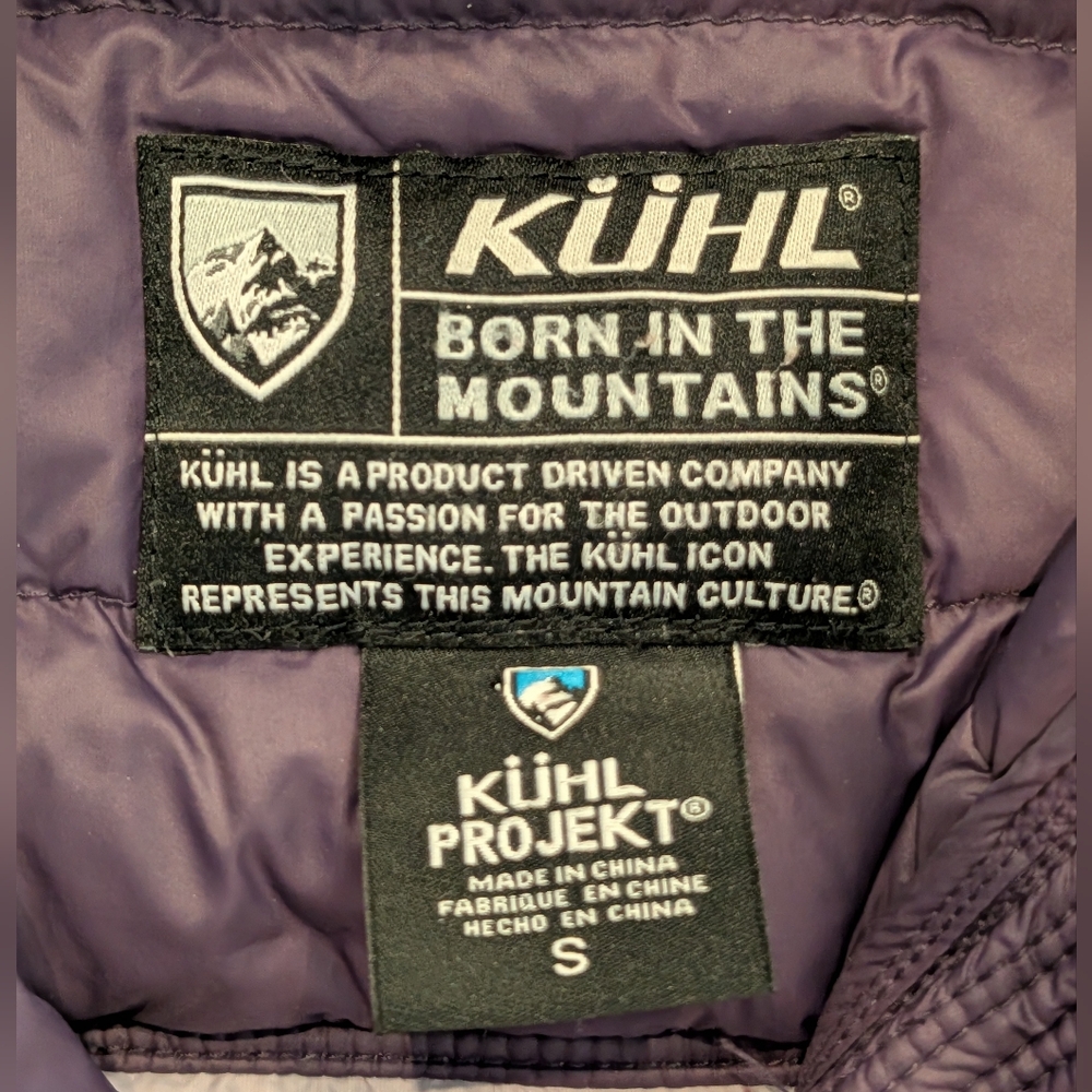 Womens Kuhl Spyfire Hooded Vest. Purple size Small - Picture 4 of 14